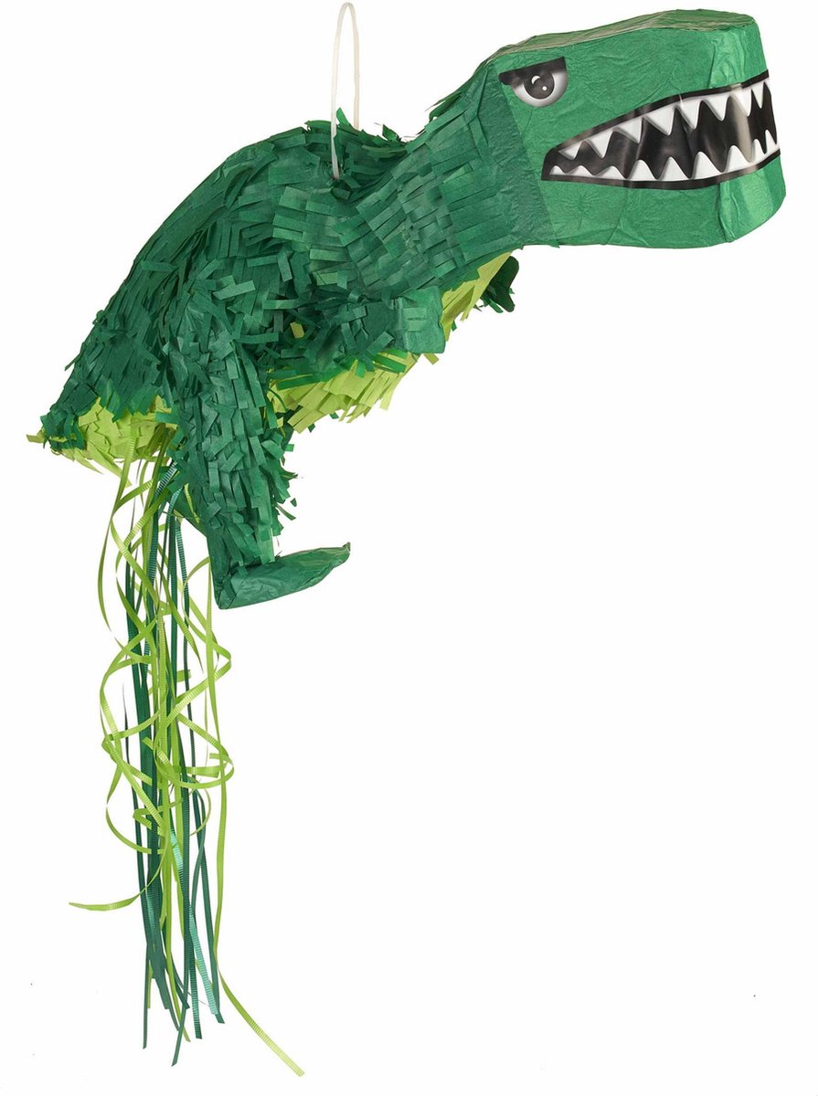 PARTYPRO - Groene dinosaurus pinata - Decoratie > Feest spelletjes